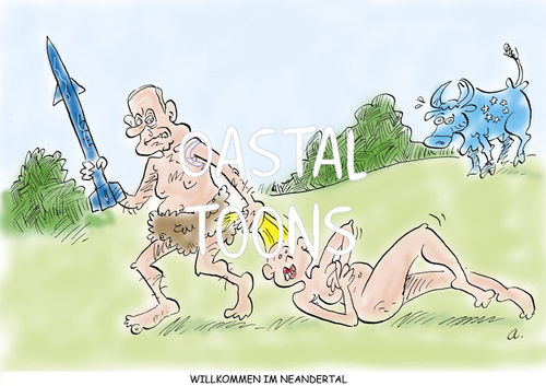 Putin Neandertal
